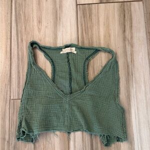 Urban Outfitters Distressed Crop Top